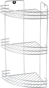 Изображение товара Полка угловая Рыжий кот трехъярусная 19*19*40см