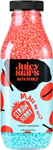 Изображение товара Жемчуг для ванны Juicy Stars Крышесносная земляника 400мл