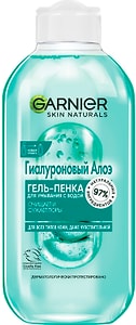 Изображение товара Гель-пенка для умывания Garnier с водой Гиалуроновый алоэ 200мл