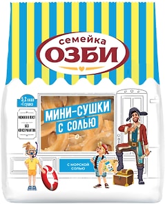 Изображение товара Мини-сушки Семейка Озби 150г