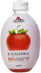 Изображение товара Напиток Ascania Клубника 330мл