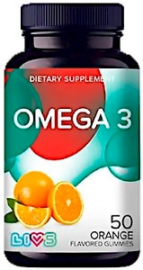 Изображение товара БАД Омега 3 LIVS мармеладные пастилки 4г №50