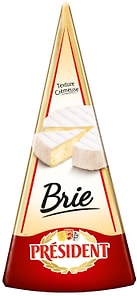 Изображение товара Сыр мягкий President Бри с белой плесенью 60% 200г