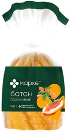 Изображение товара Батон Маркет Горчичный нарезанный 190г