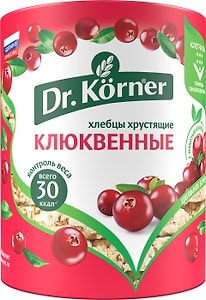 Изображение товара Хлебцы Dr.Korner Злаковый коктейль Клюквенный 100г
