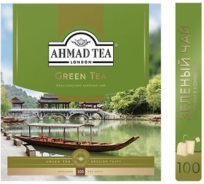 Изображение товара Чай зеленый Ahmad Tea 100*2г