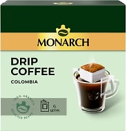 Изображение товара Кофе в дрип-пакетах Monarch Колумбия 6*11г