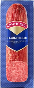 Изображение товара Колбаса Клинский Итальянская сырокопченая полусухая 300г