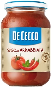 Изображение товара Соус De Cecco томатный Arrabbiata с острым перцем 400г