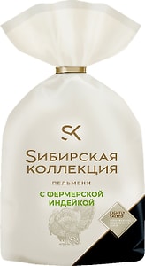 Изображение товара Пельмени Сибирская коллекция с фермерской индейкой 700г
