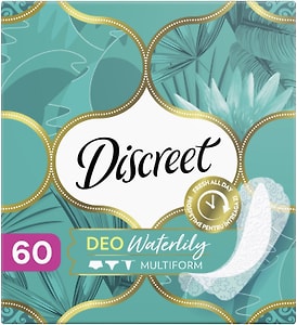 Изображение товара Прокладки Discreet Deo Water Lily Multiform ежедневные 60шт