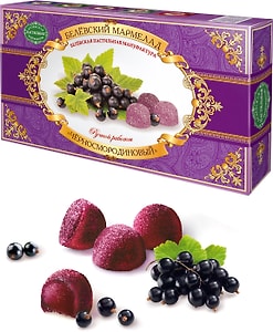 Изображение товара Мармелад Белевская пастильная мануфактура Черносмородиновый 280г
