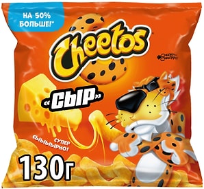 Изображение товара Палочки кукурузные Cheetos Сыр 130г