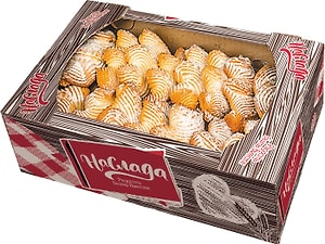 Изображение товара Печенье Наслада Хворост в сахарной пудре 800г