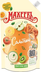 Изображение товара Соус майонезный Махеевъ Салатный 370г