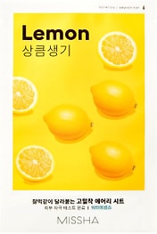 Изображение товара Маска для тусклой кожи лица Missha Airy Fit Sheet Mask Lemon освежающая с экстрактом лимона 20мл