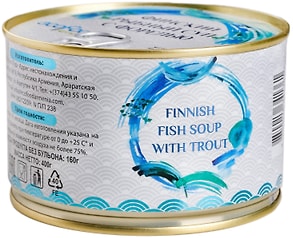 Изображение товара Суп EcoFood Финский рыбный с форелью 400г