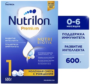 Изображение товара Смесь Nutrilon 1 Premium молочная 600г