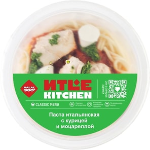 Изображение товара Паста Итle Kitchen Итальянская с курицей и моцареллой 265г