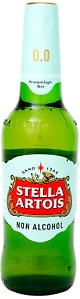 Изображение товара Пиво Stella Artois безалкогольное 0.5% 0.44л