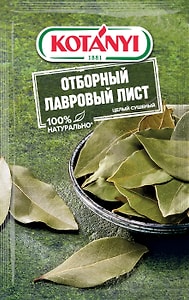 Изображение товара Специя Kotanyi Лавровый лист отборный 5г