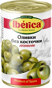 Изображение товара Оливки Iberica без косточки 280мл