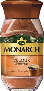 Изображение товара Кофе растворимый Monarch Velour 95г