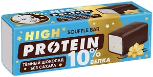 Изображение товара Суфле ЗГДиОП им. В. П. Пастухова Protein молочное с ванилью в темном шоколаде 50г
