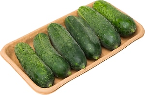 Изображение товара Огурцы хрустящие короткоплодные 450г упаковка