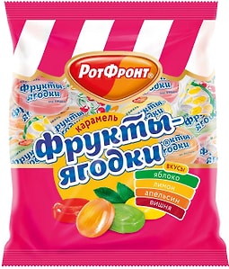 Изображение товара Карамель Рот Фронт Фрукты-ягодки Микс 250г