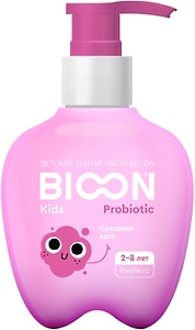 Изображение товара Зубная паста Bio On детская пробиотиком cахарная вата 200г