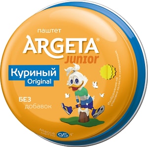 Изображение товара Паштет Argeta Junior Куриный 95г