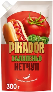 Изображение товара Кетчуп Heinz Pikador Халапеньо 300г