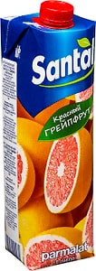 Изображение товара Напиток Santal Красный грейпфрут 1л