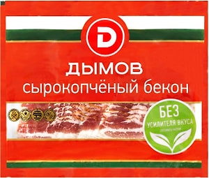 Изображение товара Бекон Дымов Венгерский сырокопченый 500г