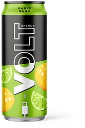 Изображение товара Напиток Volt Energy энергетический Манго-Лайм 450мл