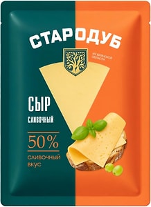 Изображение товара Сыр Стародуб Сливочный 50% 150г