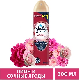 Изображение товара Освежитель воздуха Glade Пион и Сочные Ягоды 300мл