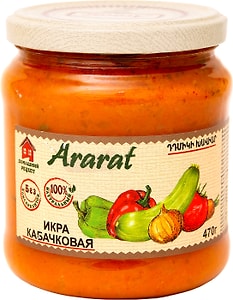 Изображение товара Икра Ararat Кабачковая 470г