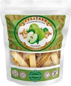 Изображение товара Сухарики Белевская пастила Без сахара классические 40г