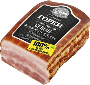 Изображение товара Бекон Ближние Горки домашнего копчения 350г