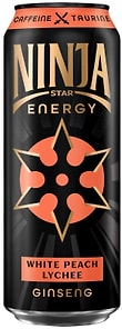 Изображение товара Напиток энергетический Ninja Star Energy White Peach Lychee 450мл