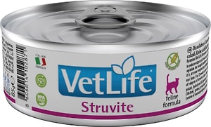 Изображение товара Влажный корм для кошек Farmina Vet Life Cat Struvite диетический с курицей при струвитных уролитах 85г