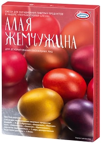 Изображение товара Набор пасхальный Домашняя кухня Перламутровый блеск Хамелеон для декорирования яиц в ассортименте