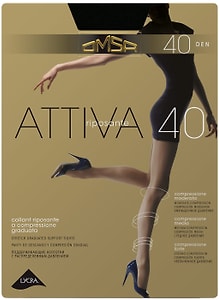 Изображение товара Колготки Omsa Attiva 40 Nero Черные Размер 5