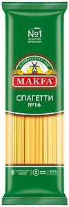 Изображение товара Макароны Makfa Спагетти 450г