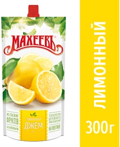 Изображение товара Джем Махеевъ Лимонный 300г