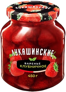 Изображение товара Варенье Лукашинские клубничное 450г