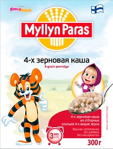 Изображение товара Каша Myllyn Paras 4-х зерновая 300г