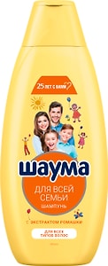Изображение товара Шампунь для волос Шаума для всех типов Для Всей Семьи 650мл